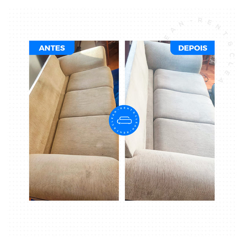 Limpeza de Sofá até 2,50m