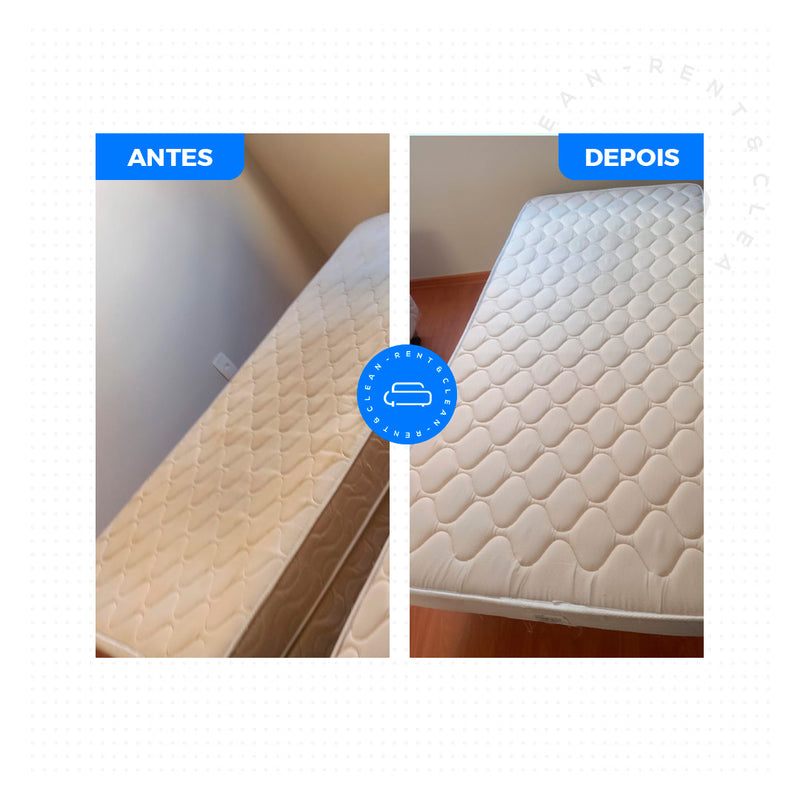 Combo de Limpeza: Sofá + 6 Cadeiras + 1 Colchão Casal + 1 Colchão de Solteiro