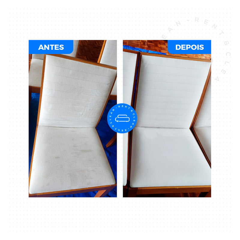 Combo de Limpeza: Sofá + 6 Cadeiras + 1 Colchão Casal + 1 Colchão de Solteiro